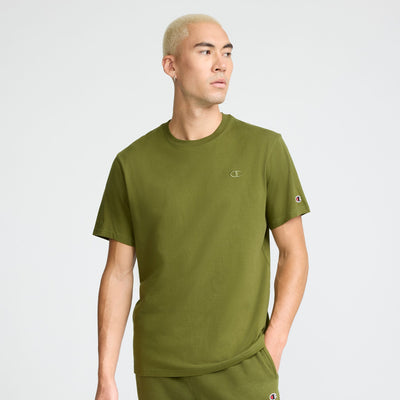 Champion Classic T-Shirt, C Logo in Immersive Olive