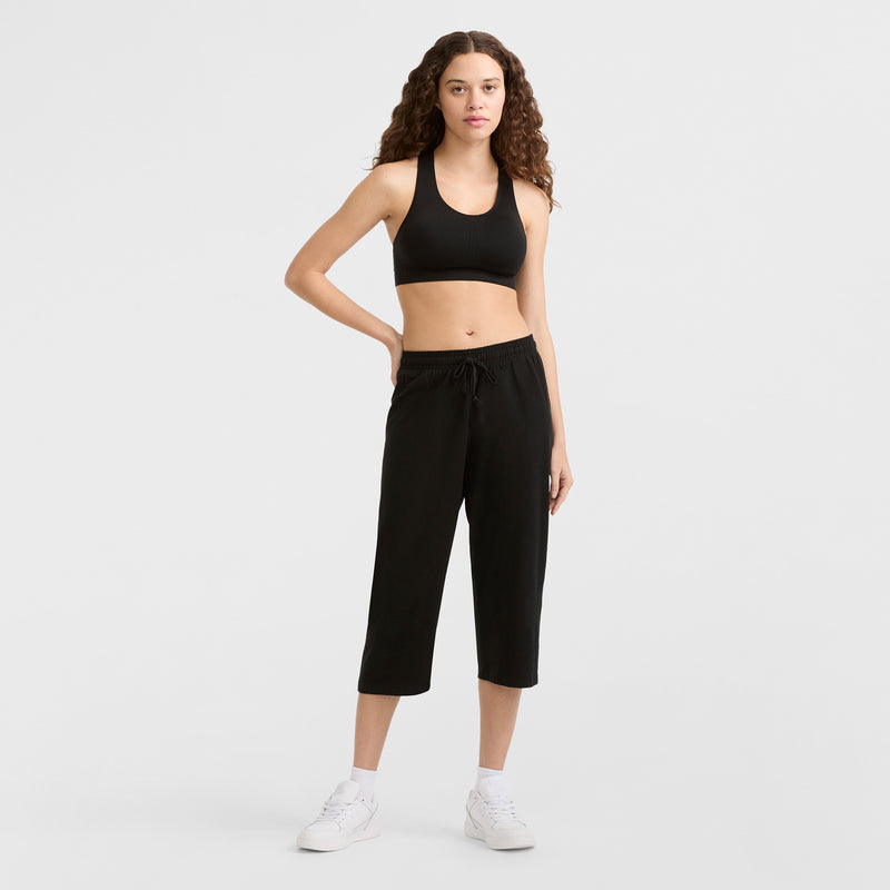 Lightweight Lounge Capri Pants, C Logo