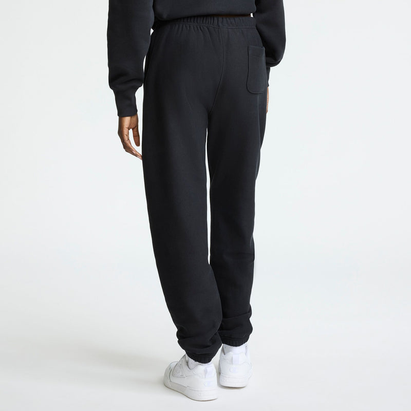Champion Essentials Reverse Weave Cinched Bottom Sweatpants in Black